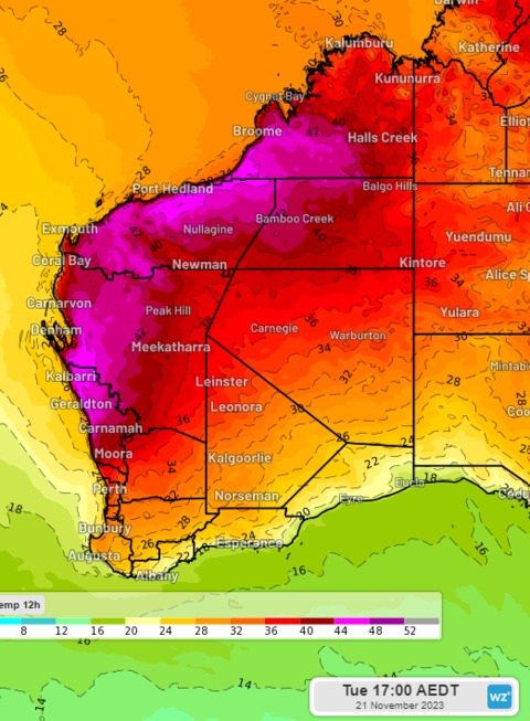 Heatwave to expand across WA this week