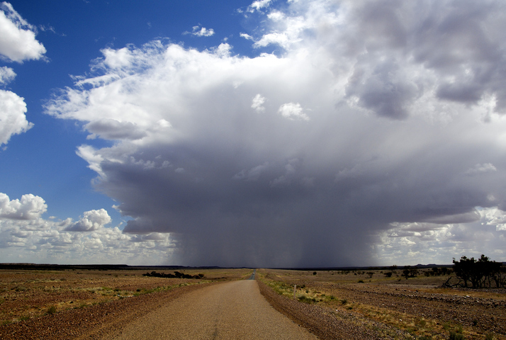 Nearly 100mm in an hour in Queensland