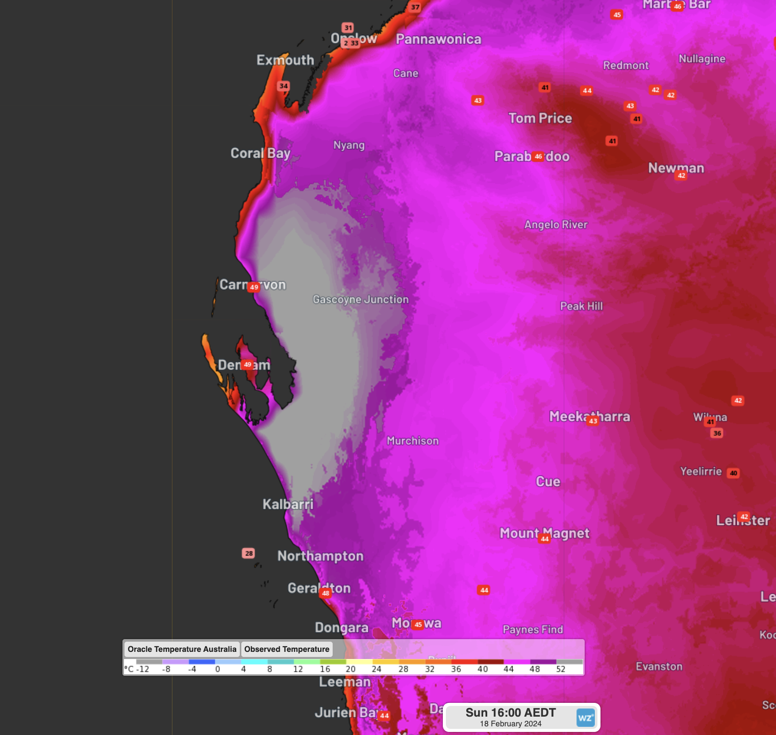 Western WA town cracks Australia’s top ten hottest temperatures