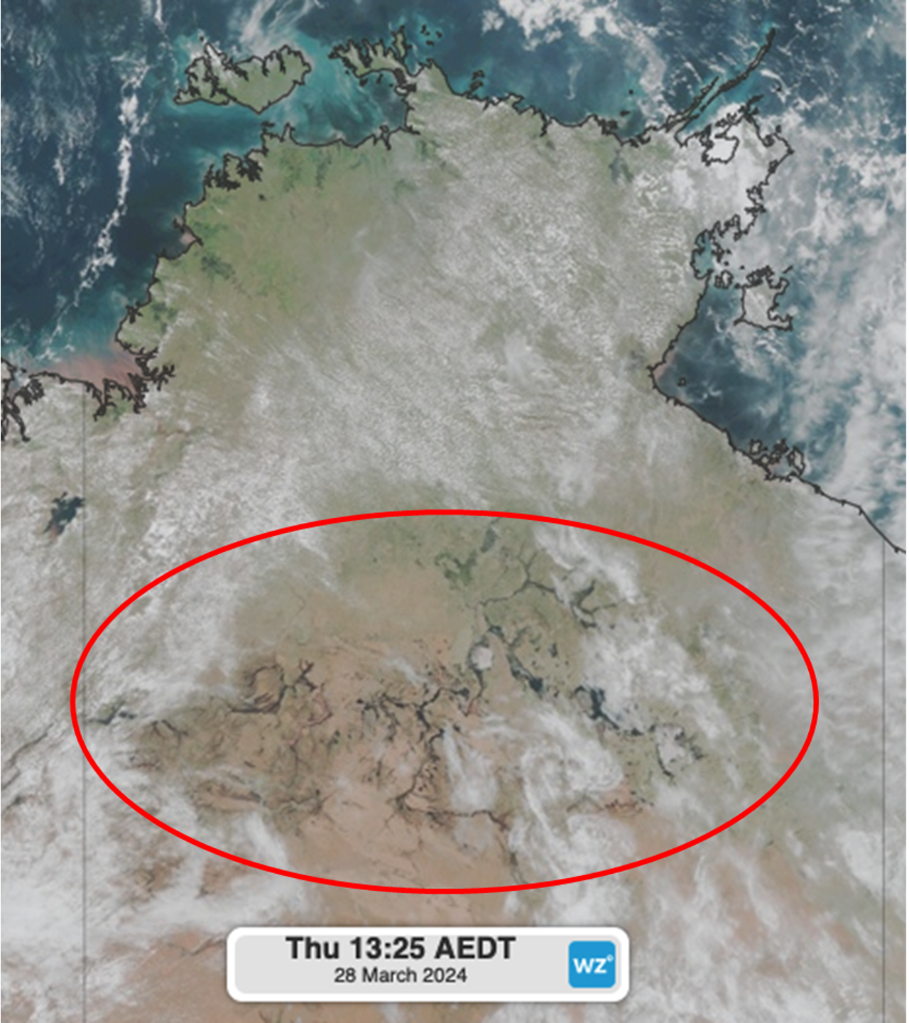 Bursting banks in the Northern Territory