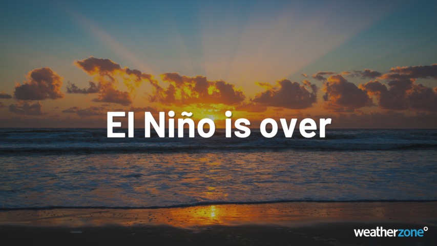 BoM declares El Niño over