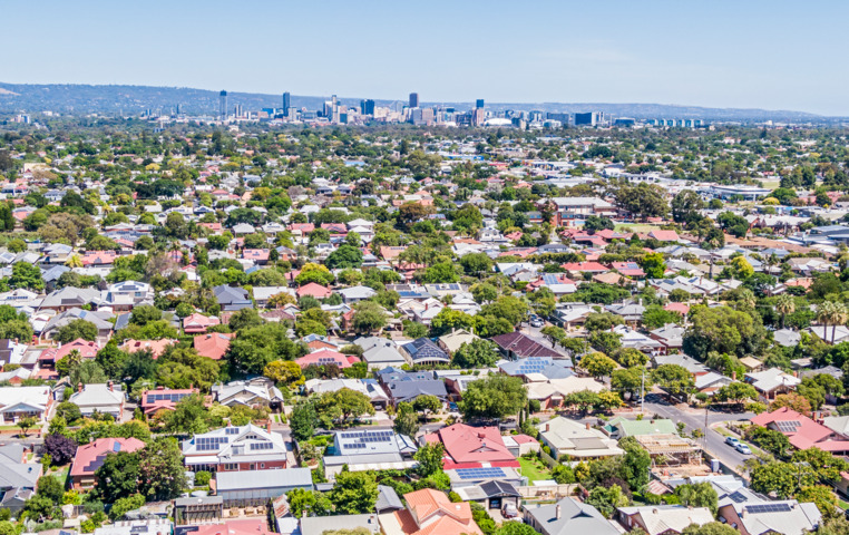 Image: Adelaide was the first Aussie city to top 40 degrees in the 2024/25 summer. Source: iStock/BeyondImages