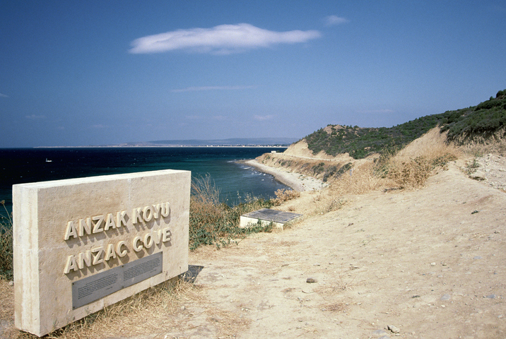 Image: Anzac Cove. Source: istock/Andrew Furlong