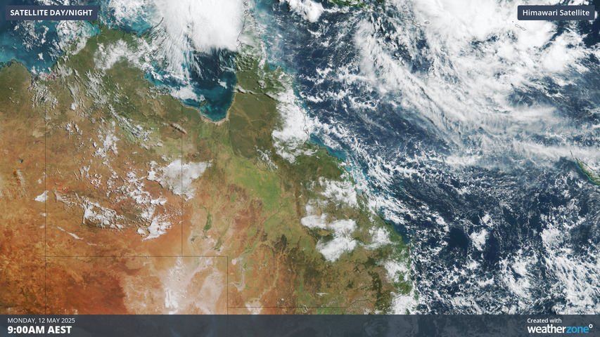 Image: The verdant landscape follows record rain in late March and early April. Source: Weatherzone